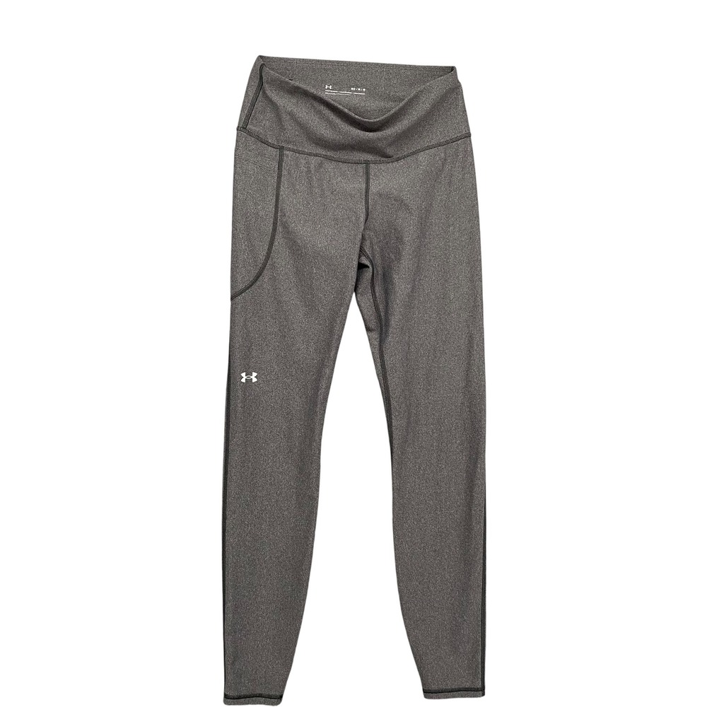 Under Armour‎ Compression Leggings High Waist Athletic Workout Gray M